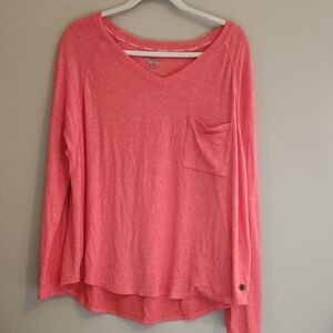Calvin Klein Pink Long Sleeve Top